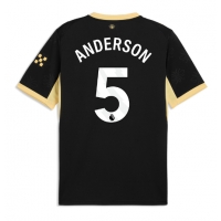 Manchester City Elliot Anderson #5 Bortatröja 2026-27 Kortärmad